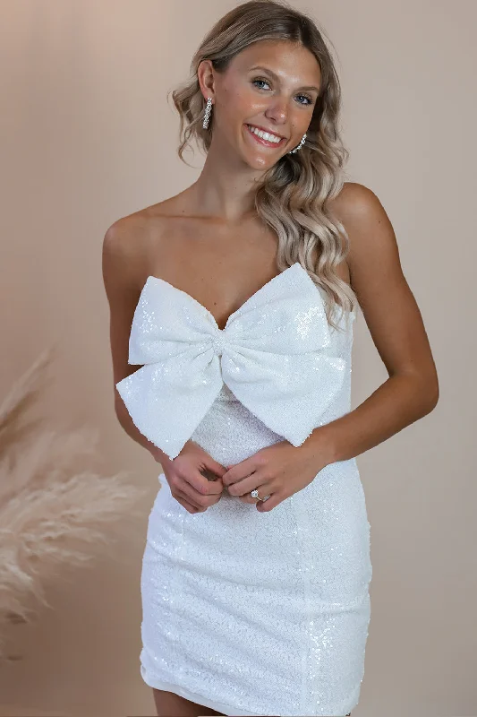 cocktail dress with cap sleeves-After Party Dress