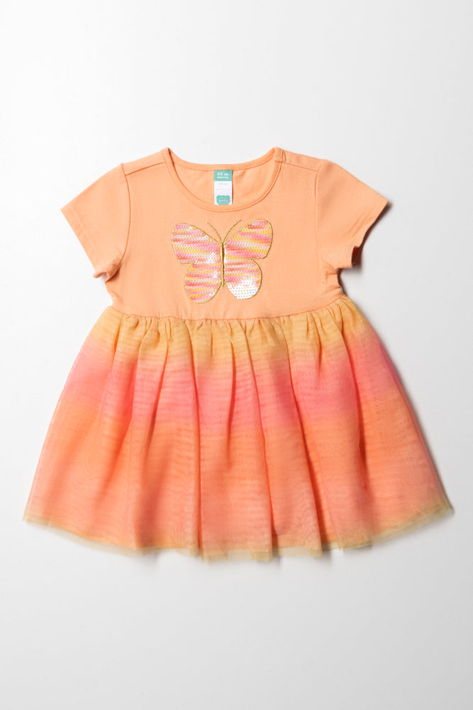 cocktail dress with trumpet skirt-Tg Party Dress Peach