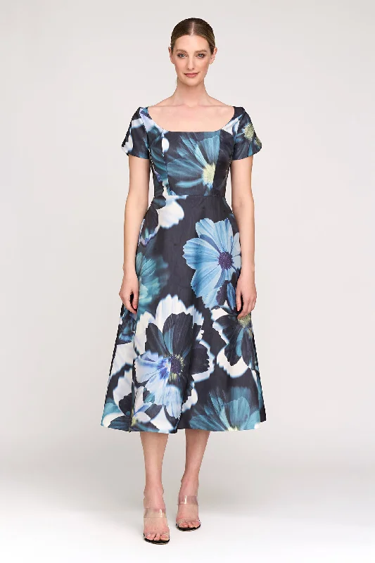 cocktail dress with pockets-Emma Tea Length Dress