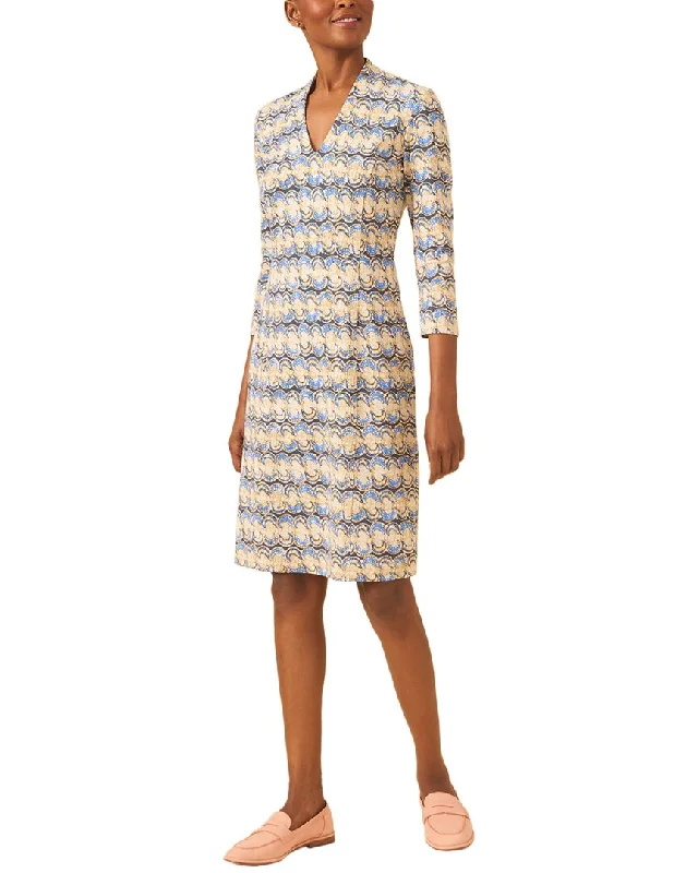 mini dress with peasant sleeves-J.McLaughlin Ivana Mini Dress