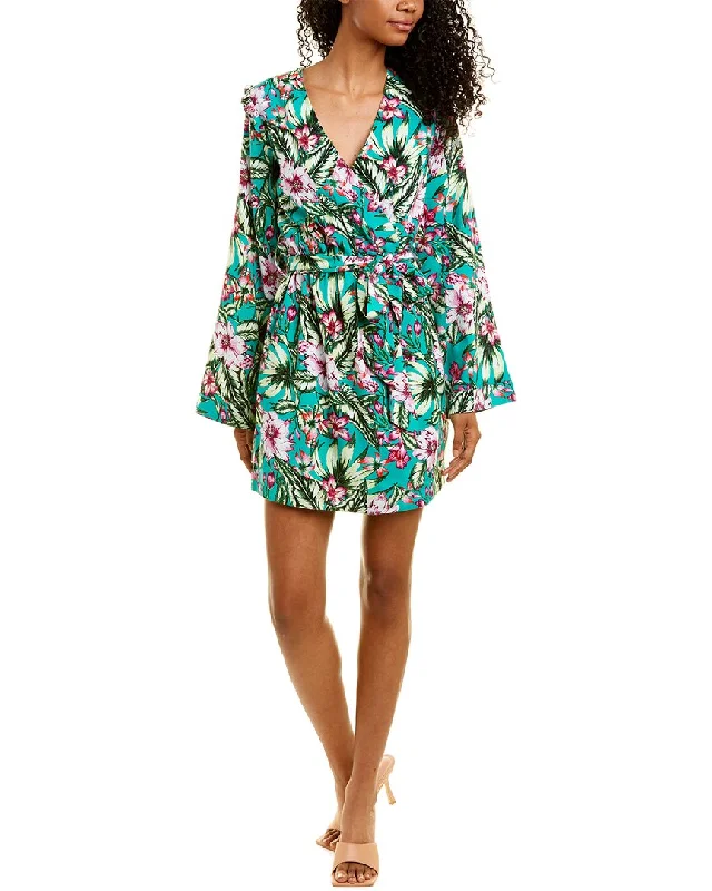 graphic print mini dress-Walter Baker Jubilee Kimono Mini Dress