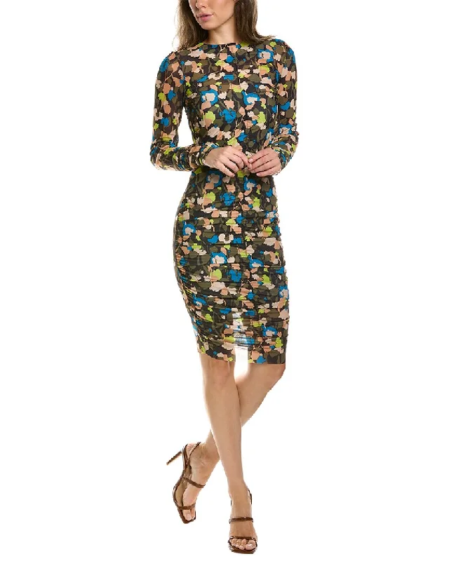 floral wrap mini dress-Ted Baker Ttinna Mini Dress