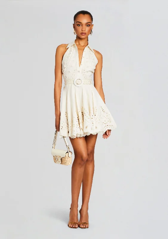 boho chic mini dress-Runa Short Dress