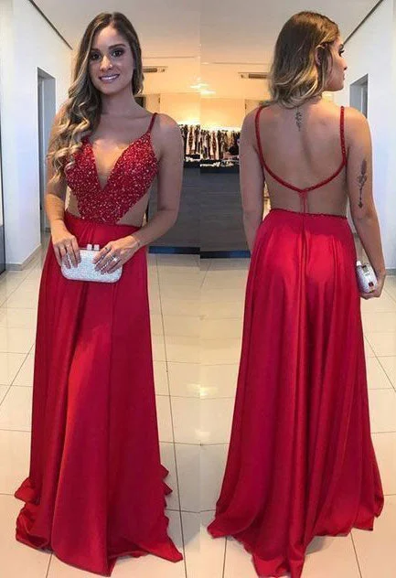 evening gown with cape-New Arrival Long Prom Dresses with Beaded for Women