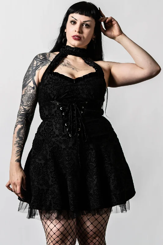 tulle cocktail dress-Ghoulish Party Dress - Resurrect